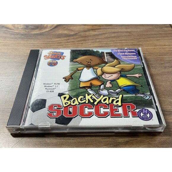 Backyard soccer Junior sports MLS edition Shelf197 VINTAGE PC Game ML276 - Picture 2 of 6